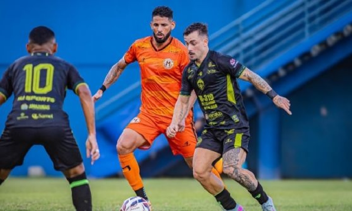 O clássico amazonense não passou de um empate em 1 gol
